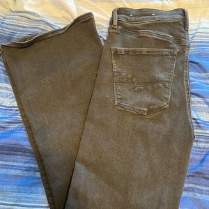 American Eagle high rise flare jeans